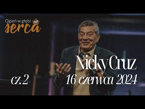 NICKY CRUZ // Wyjątkowe wydarzenie "Ogień W Głębi Serca" // Bielsko-Biała, 16.06.2024 // cz. 2